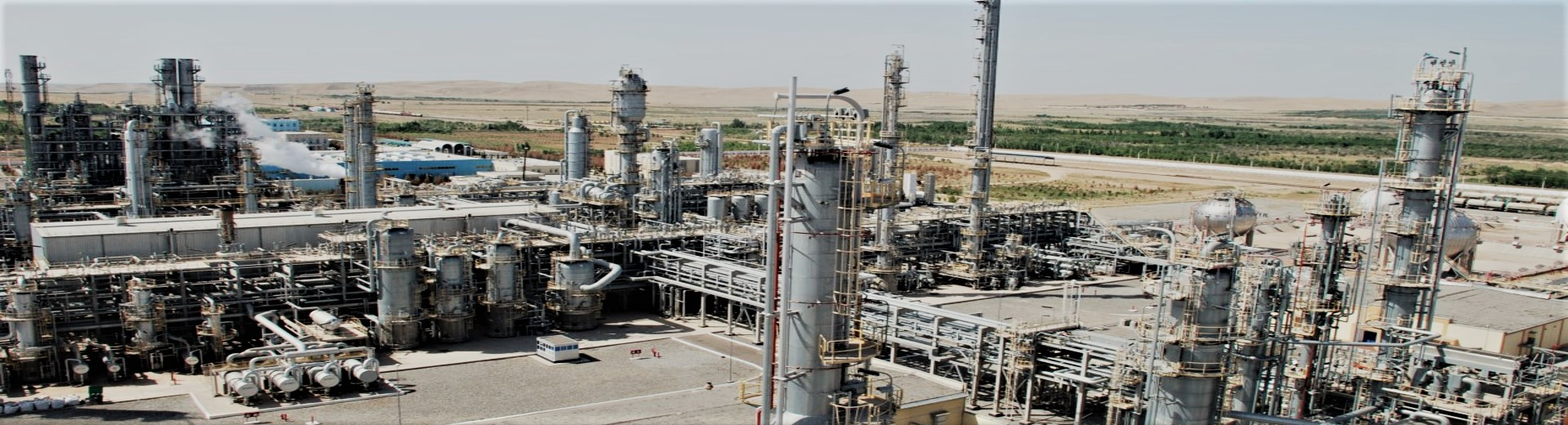JSC Uzbekneftegaz subsidiary Shurtan Gas Chemical Complex LLC's petrochemical complex in the Guzar district of southern Uzbekistan&rsquo;s Kashkadarya region.