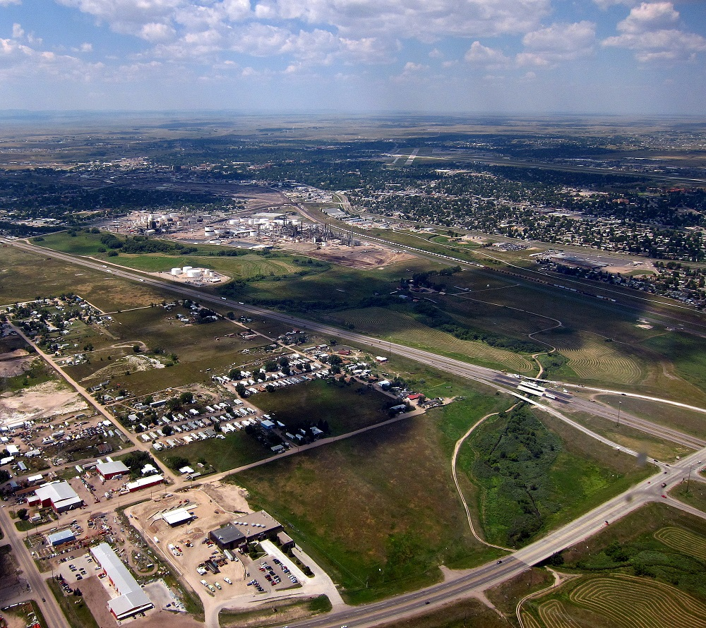 HollyFrontier Corp.&rsquo;s refinery in Cheyenne, Wyo., as provided by the operator in June 2020 prior to start of the refinery's conversion into a renewable diesel refinery.
