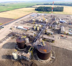 Keyera Corp. started up its Pipestone natural gas processing and liquids stabilization plant west of Grande Prairie, Alta. Keyera Corp. started up its Pipestone natural gas processing and liquids stabilization plant west of Grande Prairie, Alta.