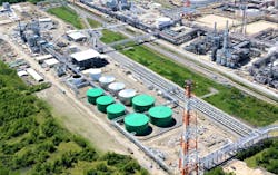 Diamond Green Diesel Holdings LLC's 275-million gal/year renewable diesel plant in Norco, La. Diamond Green Diesel Holdings LLC's 275-million gal/year renewable diesel plant in Norco, La.