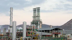 Repsol SA's 220,000-b/d Cartagena refinery in Spain's southeastern province of Murcia, along the Mediterranean Sea.