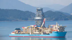 The Maersk Viking drillship will drill one deepwater exploration well offshore Brunei Darussalam for Brunei Shell Petroleum Co. Sdn. Bhd.