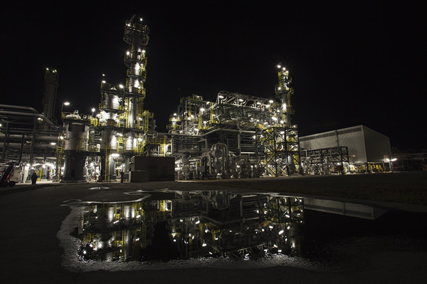 OMV Petrom SA's 4.5-million tonnes/year Petrobrazi refinery in the southeast region of Romania.