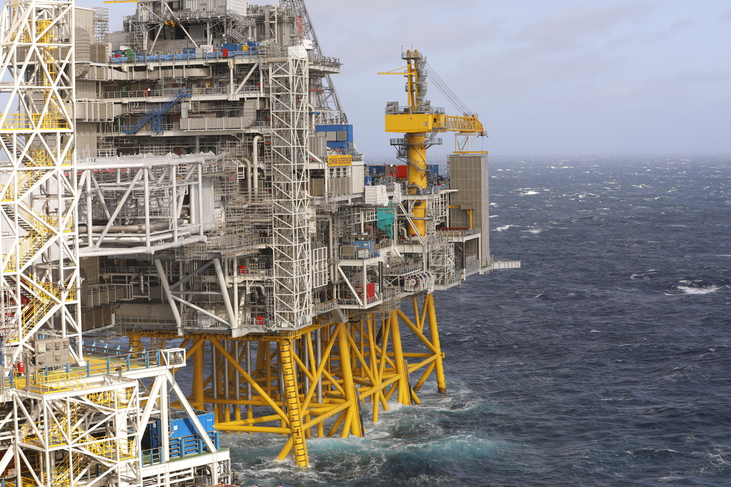 Johan Sverdrup in the North Sea.