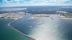 Mexico’s new 340,000-b/d refinery is under construction at the Port of Dos Bocas, in Paraíso, in the country’s southeastern state of Tabasco. Mexico’s new 340,000-b/d refinery is under construction at the Port of Dos Bocas, in Paraíso, in the country’s southeastern state of Tabasco.