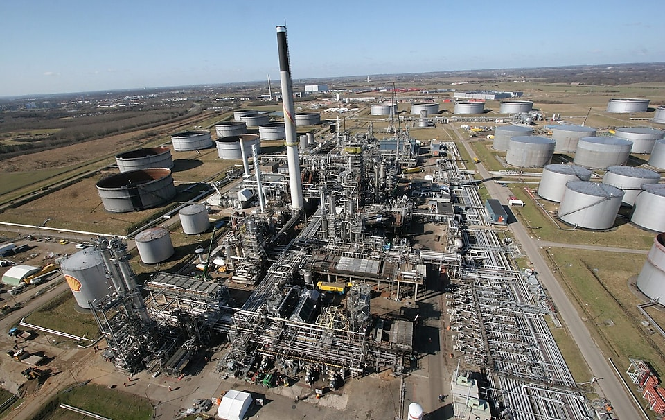 AS Dansk Shell's 68,000-b/d Fredericia refinery.