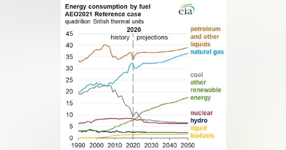 AEO2021: Petroleum remains most-consumed fuel in US before AEO2021: Petroleum remains most-consumed fuel in US before