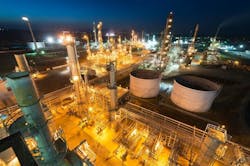 CVR Energy Inc. subsidiary Wynnewood Refining Co. LLC’s 74,500-b/d refinery in Wynnewood, Okla. CVR Energy Inc. subsidiary Wynnewood Refining Co. LLC’s 74,500-b/d refinery in Wynnewood, Okla.