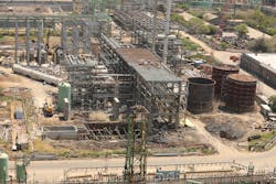 Chennai Petroleum Corp. Ltd.'s 10.5-million tonnes/year Manali refinery in Tamil Nadu, India. Chennai Petroleum Corp. Ltd.'s 10.5-million tonnes/year Manali refinery in Tamil Nadu, India.