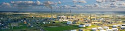 Orlen Lietuva AB&apos;s 10-million tonnes/year refinery in Ma&zcaron;eikiai, Lithuania.
