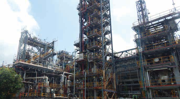 Numaligarh Refinery Ltd.'s 3 million-tonnes/year Numaligarh refinery in the Brahmaputra valley of Assam&rsquo;s Golaghat district, in far-northeastern India.