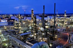 Ecopetrol SA's 250,000-b/d Barrancabermeja refinery in Santander, Colombia. Ecopetrol SA's 250,000-b/d Barrancabermeja refinery in Santander, Colombia.