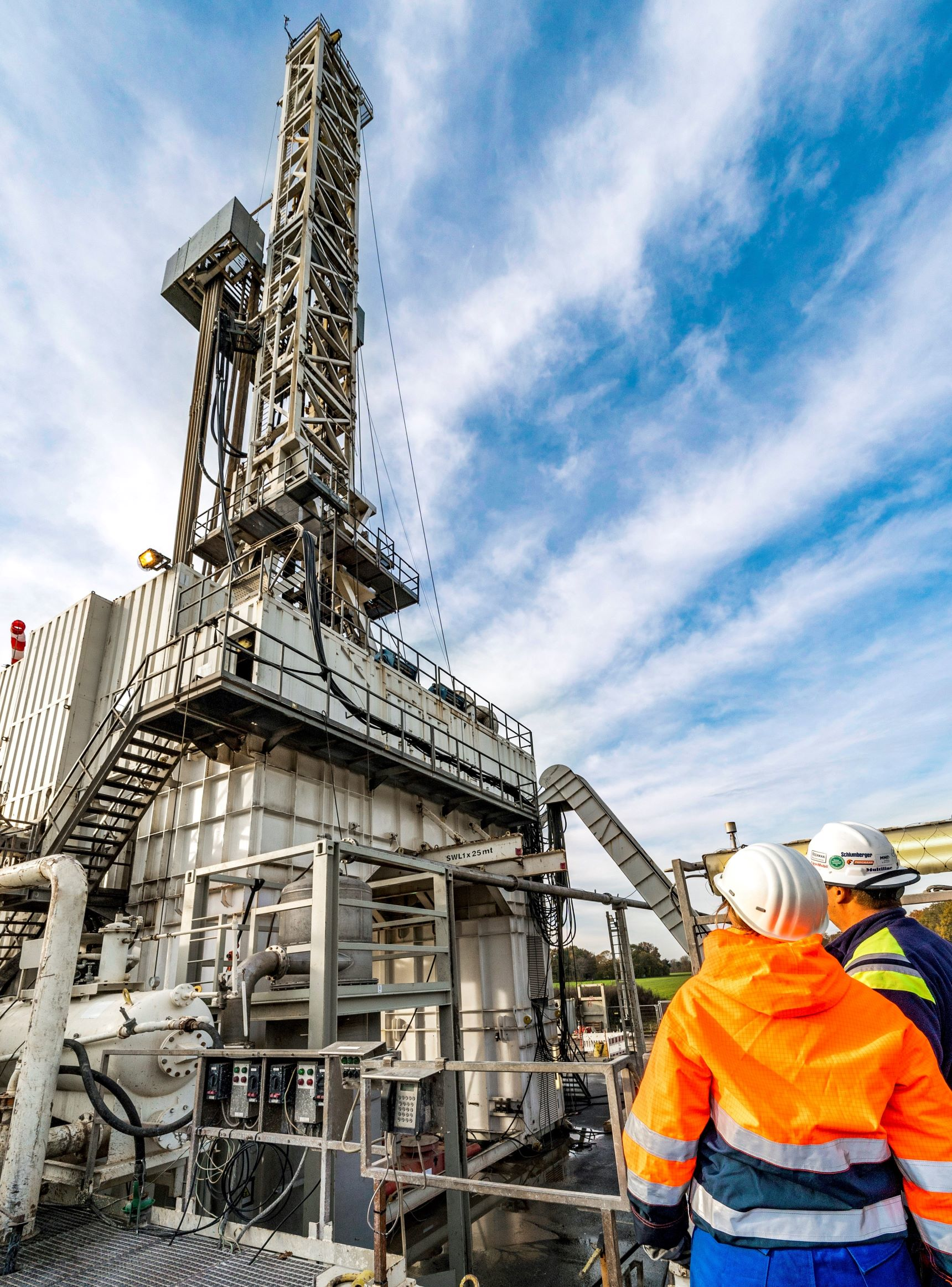 Adorf Z15 drilling rig in northwestern Germany.