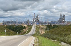 OOO Gazprom Pererabotka Blagoveshchensk’s 42 billion-cu m/year grassroots Amur natural gas processing plant in Russia. PJSC Gazprom. OOO Gazprom Pererabotka Blagoveshchensk’s 42 billion-cu m/year grassroots Amur natural gas processing plant in Russia. PJSC Gazprom.