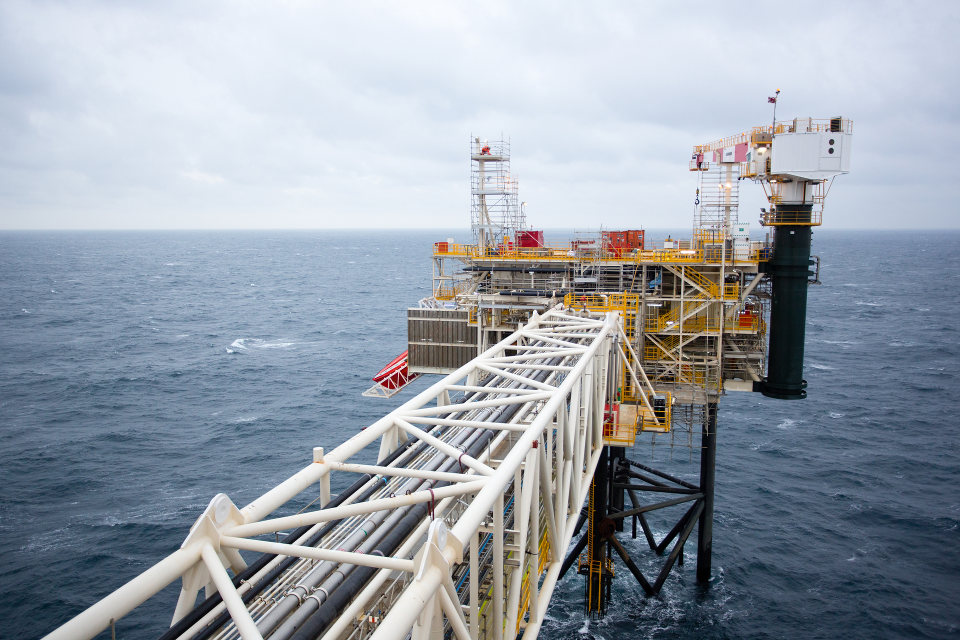 Syd (South) Arne operations in the Danish North Sea.