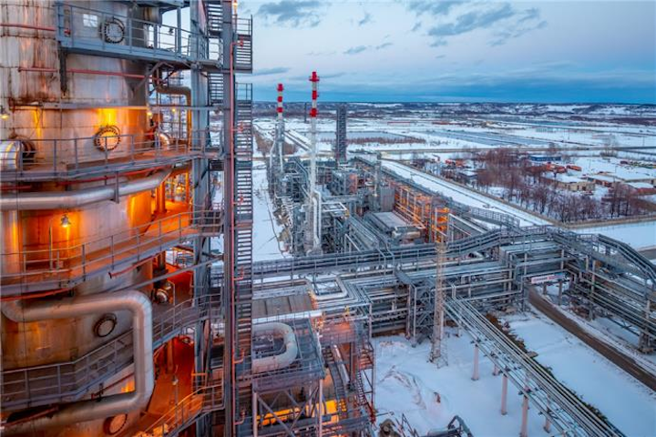 PJSC Lukoil subsidiary LLC Lukoil-Nizhegorodnefteorgsintez&rsquo;s 17-million tonne/year Kstovo refinery in central Russia&rsquo;s Nizhny Novgorod region.