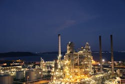 Petrobras's 333,000-b/d Refinaria Landulpho Alves refinery in São Francisco do Conde in the Recôncavo Baiano region of Bahia, Brazil. Petrobras's 333,000-b/d Refinaria Landulpho Alves refinery in São Francisco do Conde in the Recôncavo Baiano region of Bahia, Brazil.