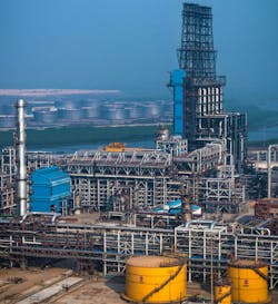 Indian Oil Corp. Ltd.'s 15-million tonnes/year Paradip refinery in Odisha, on India’s northeastern coast. Indian Oil Corp. Ltd.'s 15-million tonnes/year Paradip refinery in Odisha, on India’s northeastern coast.