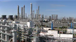 PJSC Nizhnekamskneftekhim's petrochemical complex at Nizhnekamsk, Tatarstan.