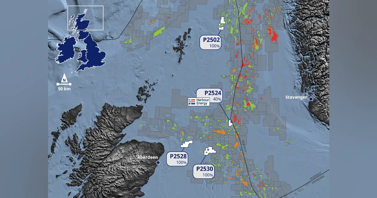 Oil Rig Map Uk Finder Energy acquires UK North Sea licenses | Oil & Gas Journal