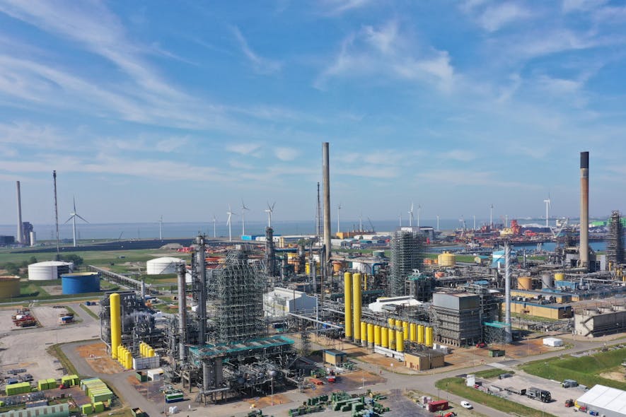 Zeeland Refinery NV&apos;s 148,000-b/d refinery in Vlissingen, the Netherlands.