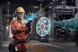 The Nyhamna DDT enables employees to access 2D plant drawings, work orders, and real-time plant operating data in a consolidated 3D model directly on their smart devices (Fig. 2). The Nyhamna DDT enables employees to access 2D plant drawings, work orders, and real-time plant operating data in a consolidated 3D model directly on their smart devices (Fig. 2).