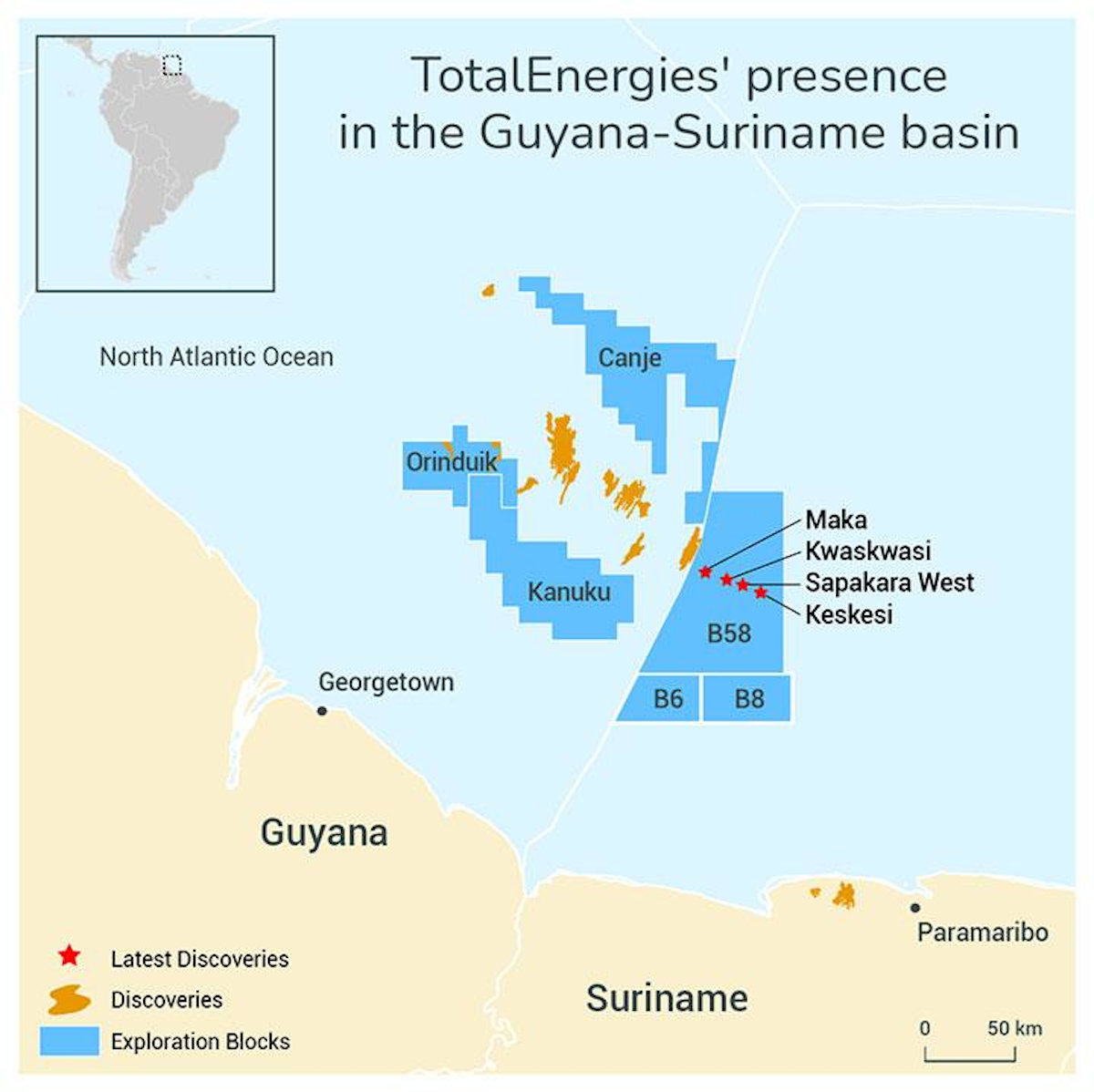 TotalEnergies plans seismic acquisition for new Suriname blocks Oil