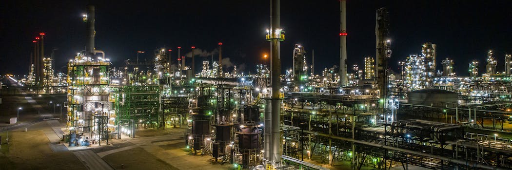 PCK Raffinerie GMBH&apos;s 220,000-b/d refinery in Schwedt, Germany.