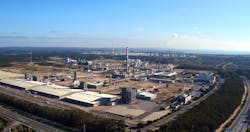 Repsol Polímeros SA’s petrochemical complex at the Sines Industrial and Logistics Zone, about 5 km northeast of Sines, Portugal. Repsol Polímeros SA’s petrochemical complex at the Sines Industrial and Logistics Zone, about 5 km northeast of Sines, Portugal.