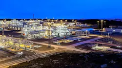 Nyhamna gas processing hub.