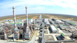 Natural gas-to-gasoline (GTG) complex at Ovadan-Depe near Ashgabat, in Turkmenistan’s Akhal Province.