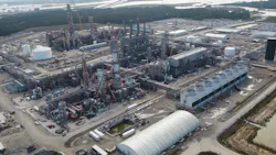 LACC’s 1-million tonnes/year ethane cracking complex in Westlake, La. LACC’s 1-million tonnes/year ethane cracking complex in Westlake, La.