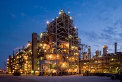 Following COVID-19-related delays, LyondellBasell is targeting mechanical completion of a new plant designed to produce 470,000 tpy of PO and 1 million tpy of TBA at its Houston-area petrochemicals complex in Channelview, Tex., during fourth-quarter 2022 (Fig. 3).