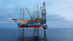 Yme field in the North Sea.