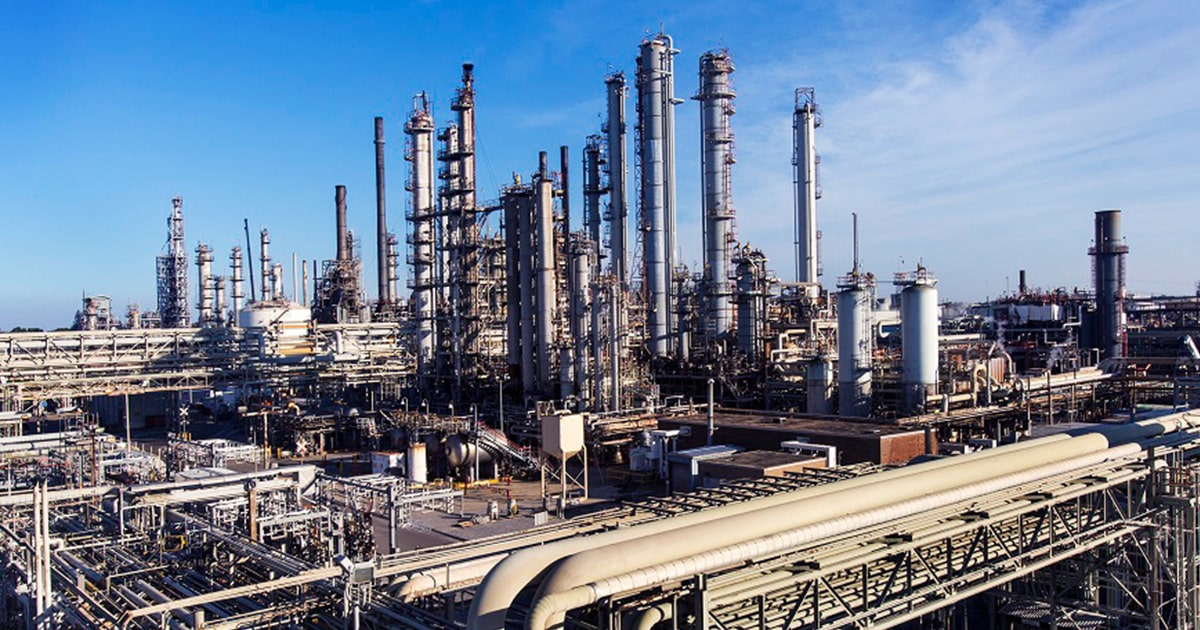ExxonMobil Corp.'s Baton Rouge refinery.