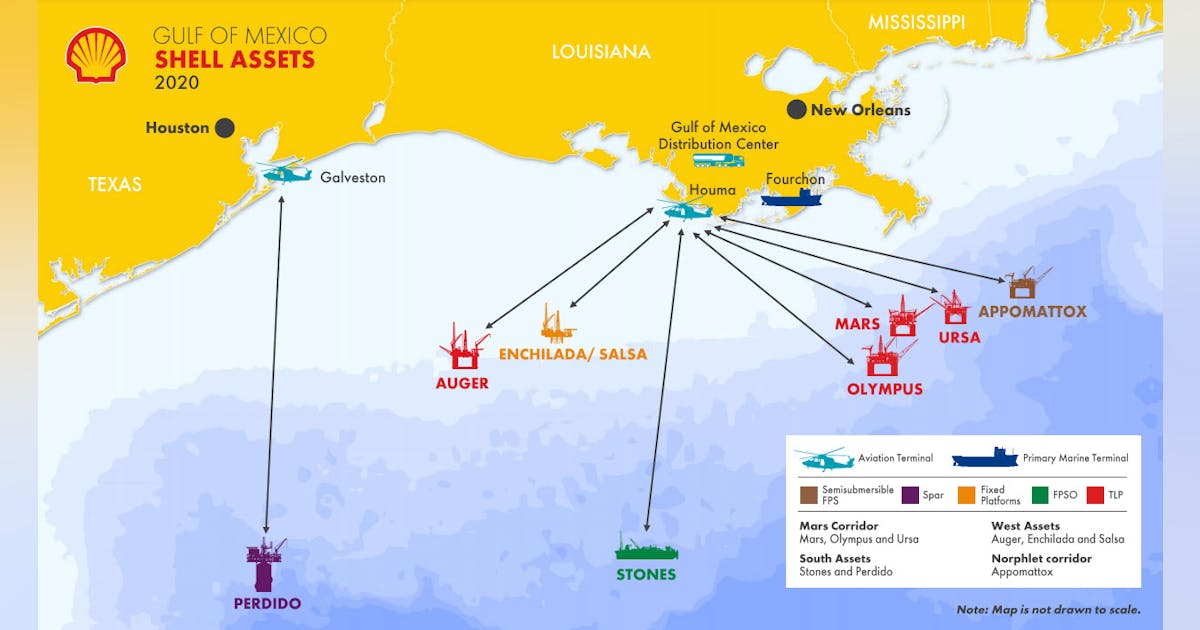Shell identifies damage from Hurricane Ida, says 80% of operated ...