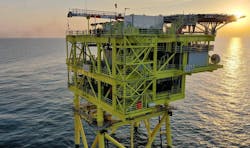 Black Sea Oil & Gas Ana platform. Black Sea Oil & Gas Ana platform.
