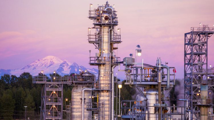 bp's 238,450-b/d Cherry Point refinery in Blaine, Wash.