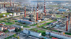 LLC Kirishinefteorgsintez's 20.1-million tonnes/year refinery in Kirishi, Leningradskaya Oblast, Russia.