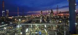 Eni SPA Taranto refinery. Eni SPA Taranto refinery.