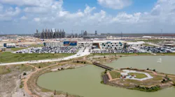 Gulf Coast Growth Ventures LLC’s ethane cracker and derivatives complex in Portland, San Patricio County, Tex.