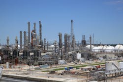 Deer Park refining complex in Texas. Deer Park refining complex in Texas.