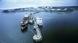 Esso Norge AS Slagen terminal operations. Esso Norge AS Slagen terminal operations.