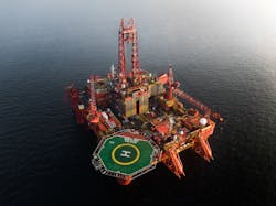 Well 36/1-4 S was drilled by the Borgland Dolphin drilling facility.