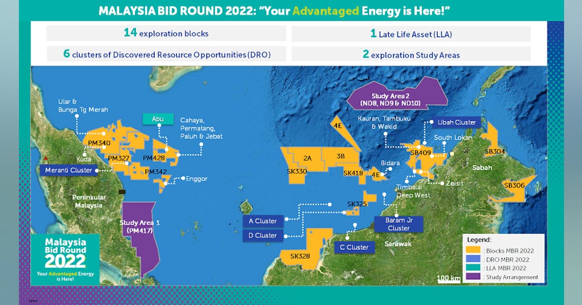Petronas launches Malaysia bid round  Oil & Gas Journal