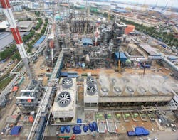 Completed in 2017, LCT’s TE-3 project in Pasir Gudang, Malaysia, houses three plants for production of ethylene, propylene, and BTX (Fig. 1). Completed in 2017, LCT’s TE-3 project in Pasir Gudang, Malaysia, houses three plants for production of ethylene, propylene, and BTX (Fig. 1).