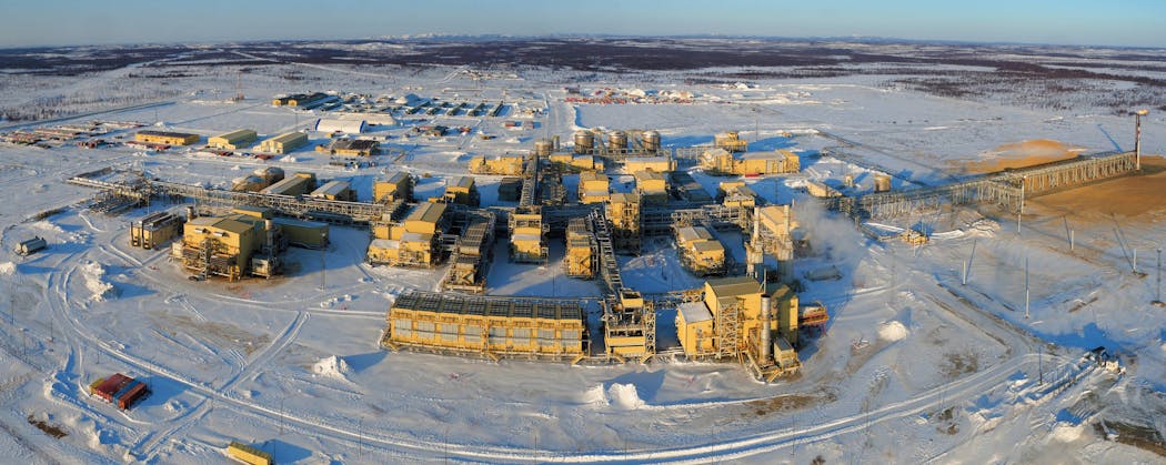The Chayvo onshore processing facility is a heart of the Sakhalin-1 project infrastructure collecting and processing production flow from all well sites.