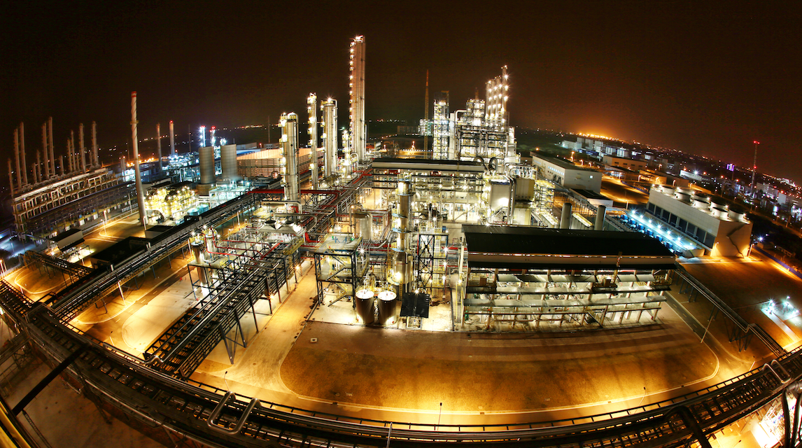 Oriental Energy's complex in Zhangjiagang, Jiangsu Province, China.