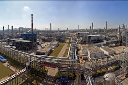 Saudi Aramco Fujian Refining and Petrochemical Co. Ltd.'s Quanzhou integrated complex. Saudi Aramco Fujian Refining and Petrochemical Co. Ltd.'s Quanzhou integrated complex.