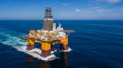 Well 34/4-18 S was drilled by the Deepsea Stavanger drilling facility.